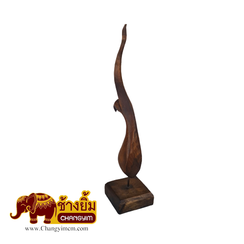 ช่อฟ้าปากนก สีโอ๊ค ( 14 นิ้ว )