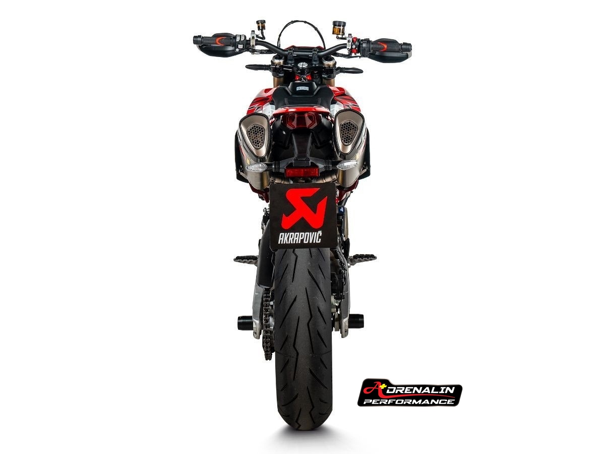 ท่อ akrapovic สลิปออน สำหรับ Hypermotard 698 mono/RVE (For Exhibition only)