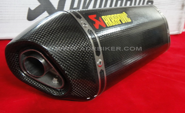 ท่อ AKRAPOVIC SLIP-ON CARBON สำหรับ NINJA 250/300, Z250/z300 ปี 2013-2016 (For Exhibition only)