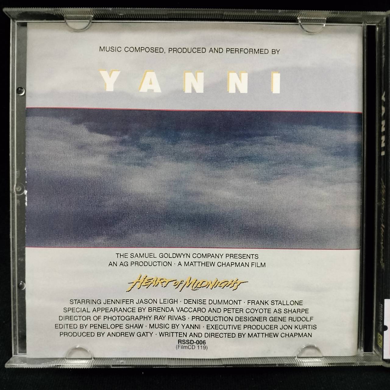 Yanni – Heart Of Midnight / KOREA / แผ่นเป็นรอย