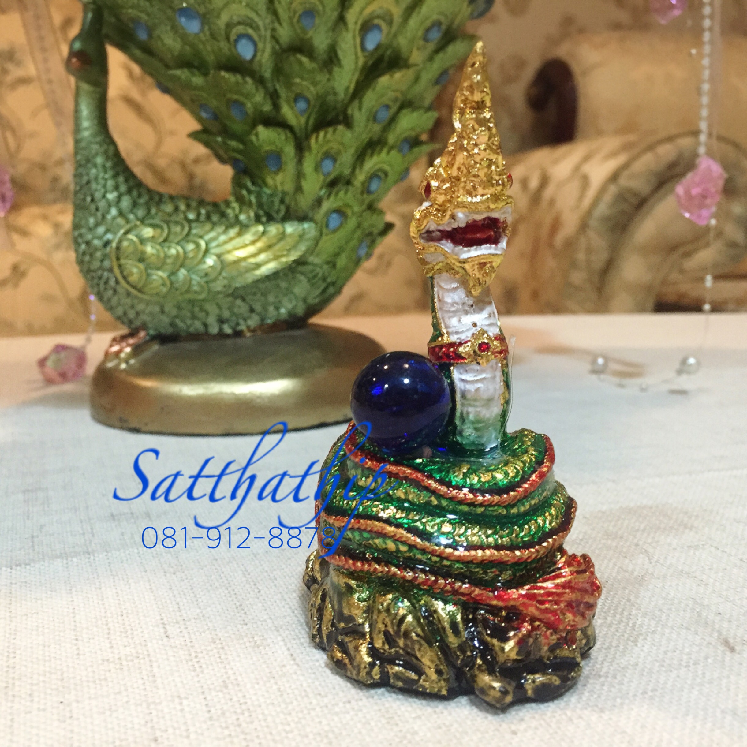 พญานาค (เซรามิก ลงสี) - Nāga