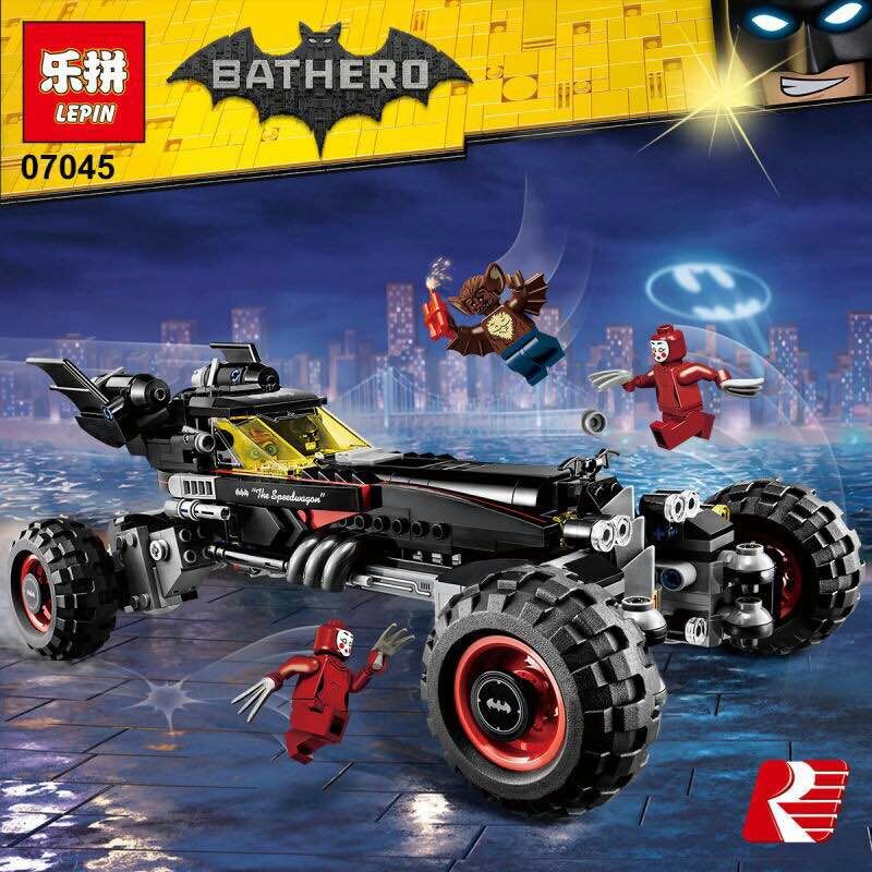 เลโก้จีน LEPIN.07045 ชุด Batman Movie The Batmobile