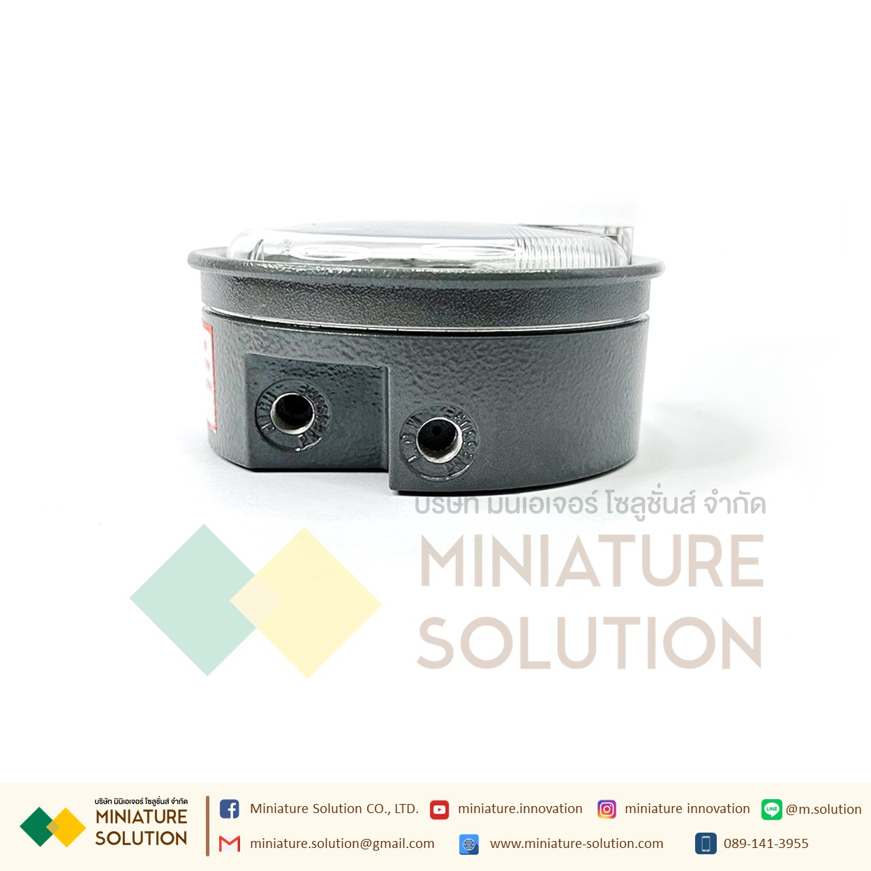 เพรสเชอร์เกจ เกจวัดความดัน 2000 วัดแรงดันห้องแยกโรค Air clean room Magnehelic Differential Pressure Gauge (ย่านวัด 0-100 Pa)