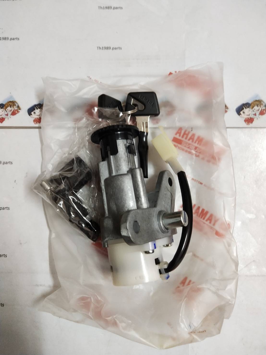 ชุดสวิทช์กุญแจ สำหรับรุ่น MIO อะไหล่แท้ YAMAHA 5TL-XH250-31