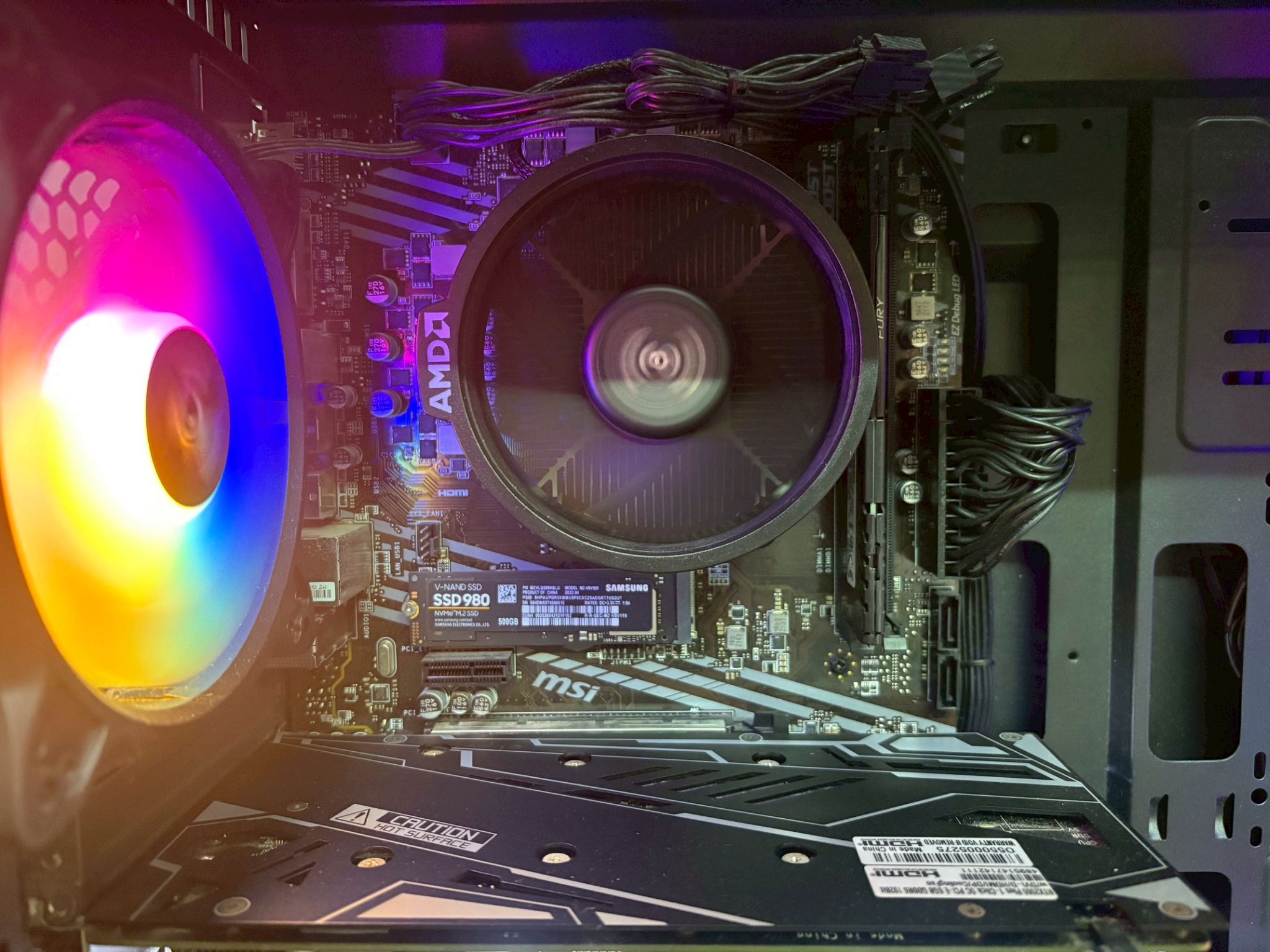 PC ประกอบ Ryzen 5 5500 / RTX 2060 / RAM 8GB DDR4 / M.2 500GB