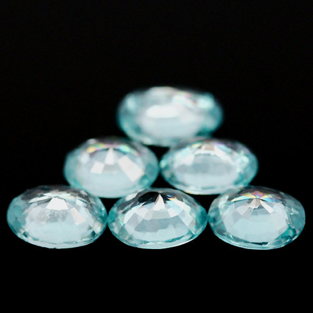 พลอยเพทายกัมพูชา (Zircon) 5.60 กะรัต 13 ชิ้น
