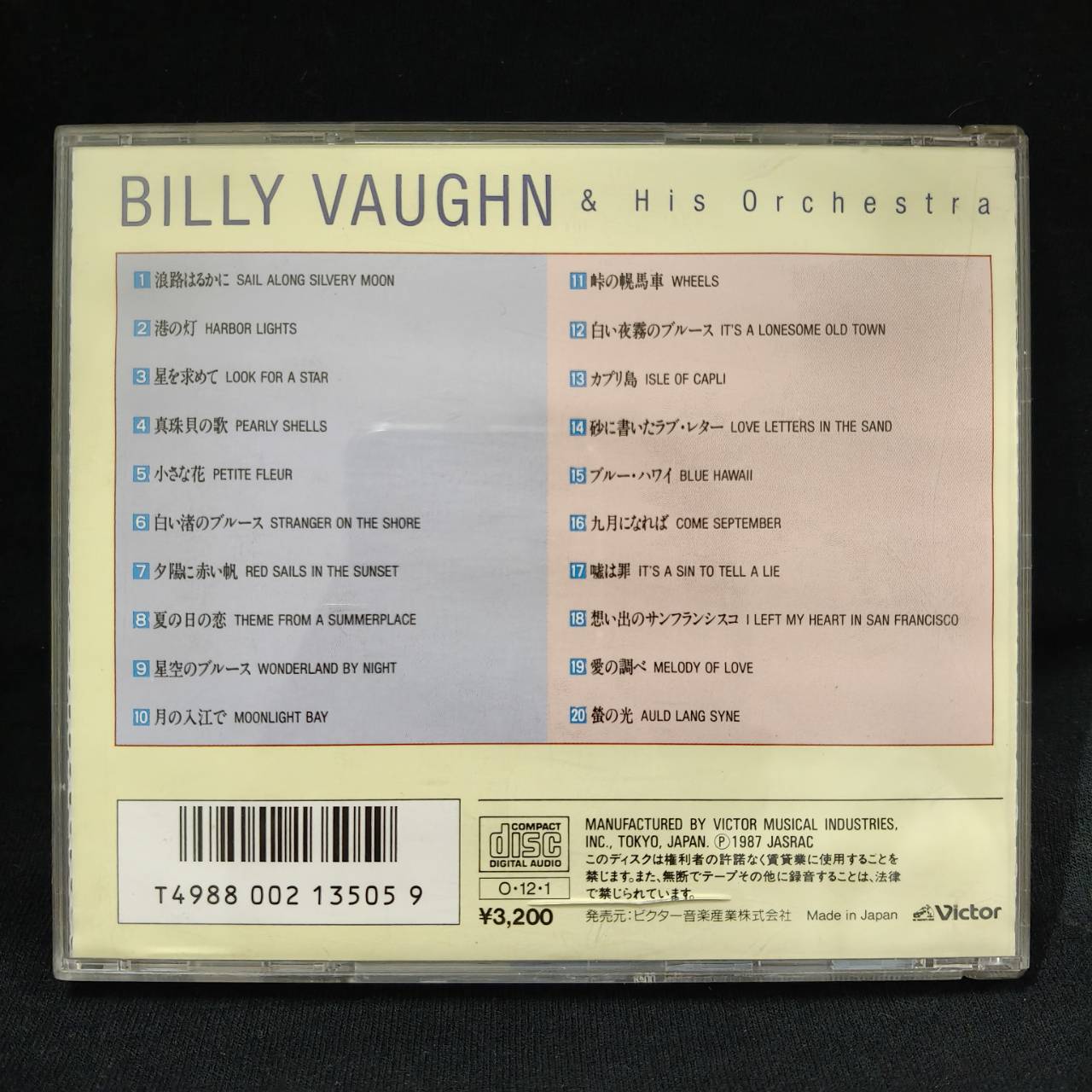 Billy Vaughn And His Orchestra – Billy Vaughn Best Selection / JAPAN / มีรอยบ้าง