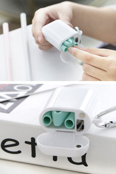 หลอดซิลิโคนพกพา,หลอดซิลิโคน