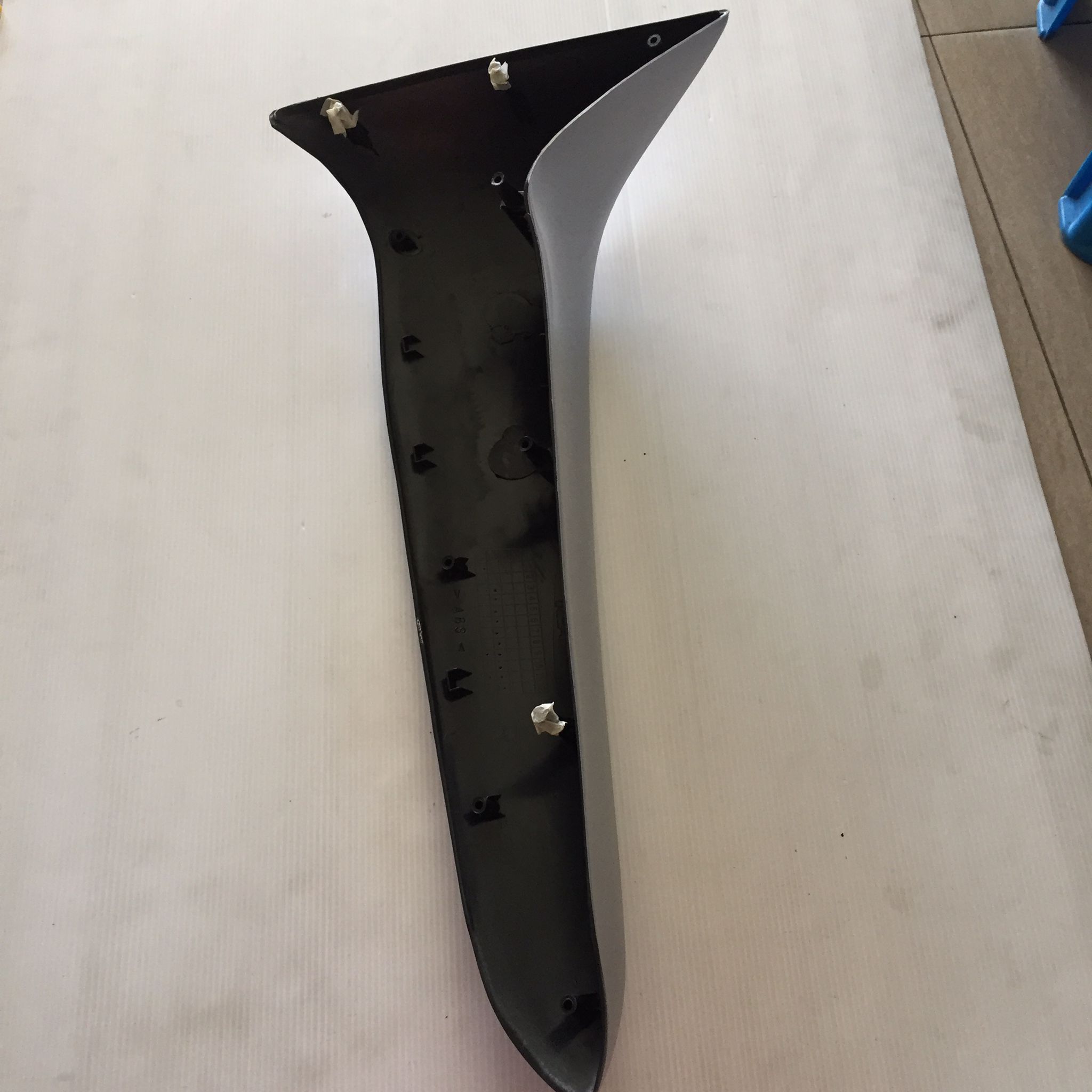 🟩 2211HW125R411 บังลม (R) W-125 บรอนช์ N411 อะไหล่เทียบ NCA (นำเจริญ)