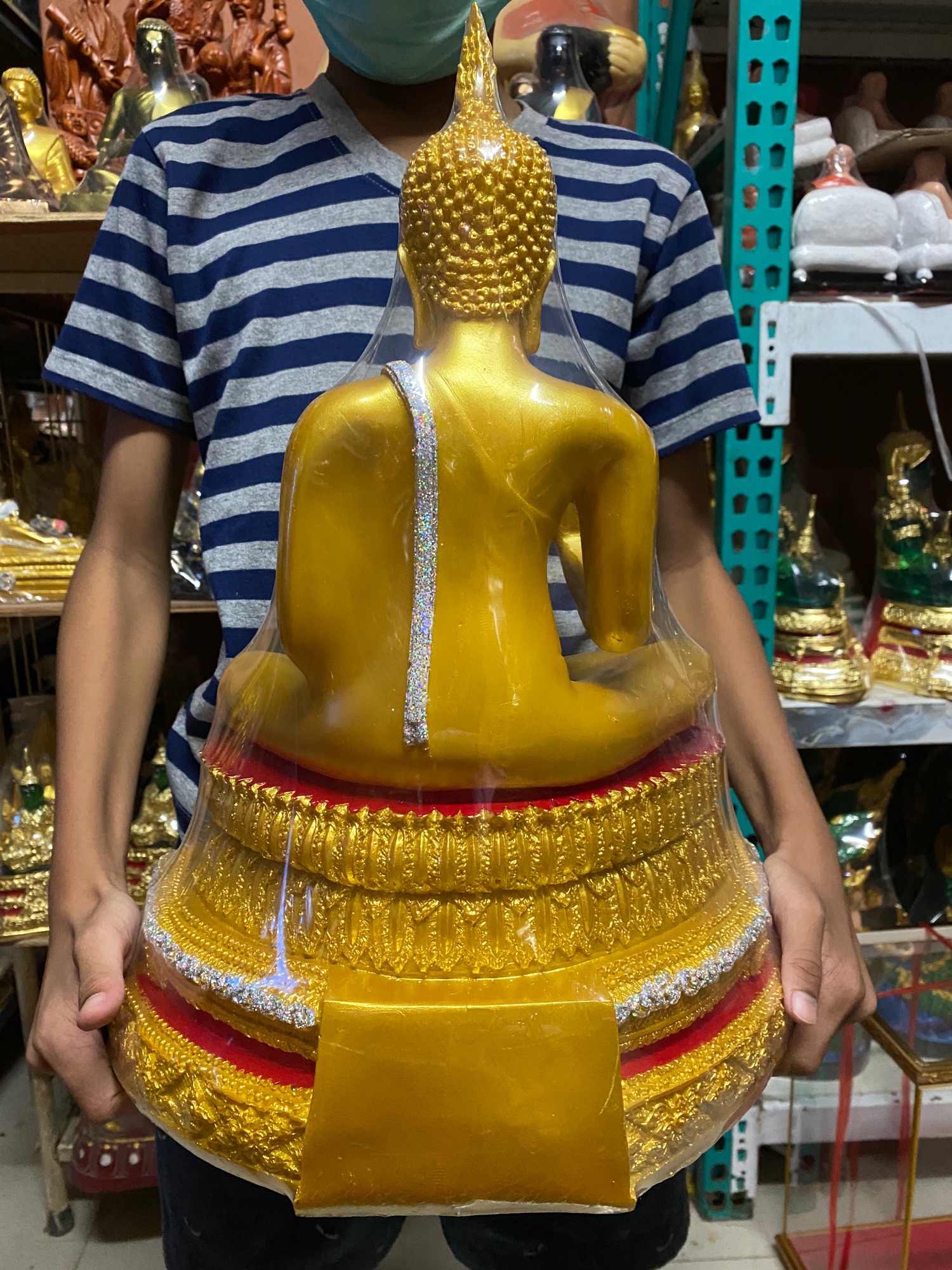 พระปางประทานพร พระประทานพร สูง18นิ้ว กว้าง13นิ้ว