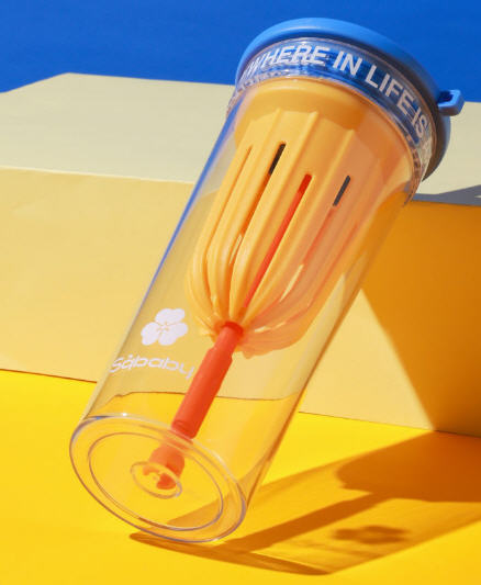 แก้วพลาสติก,แก้วน้ำพลาสติก,แก้วน้ำพลาสติกพร้อมที่กรอง,650ml