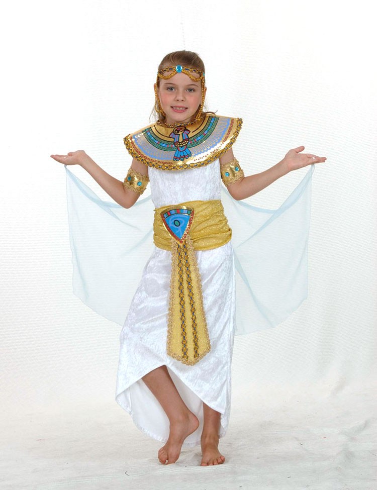 ชุดอียิปต์ EGYPTเด็กหญิง(ชุดตามรูปทุกชิ้น) ไซส์ M L
