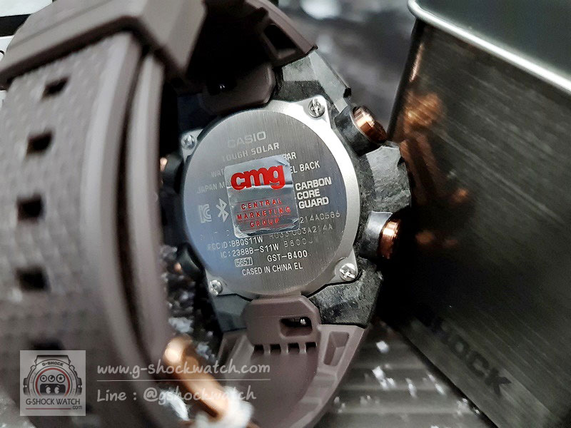 CASIO G-SHOCK นาฬิกาข้อมือ นาฬิกากันน้ำ นาฬิกาของแท้ ประกันศูนย์ CMG 1 ปี รุ่น GST-B400MV-5A