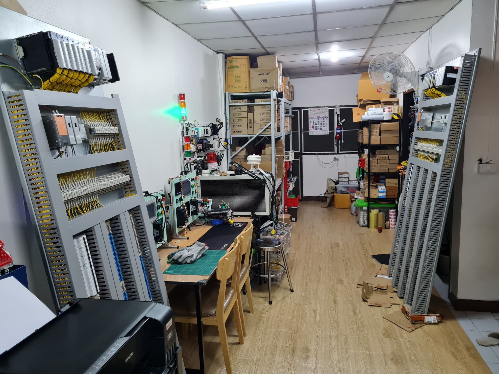 Assembly Wiring Control Box Allen-Bradley PLC