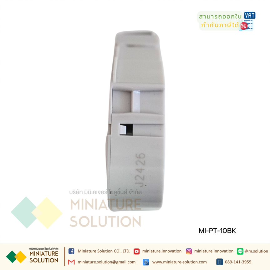 ตลับหมึก สีดำ PT-10BK สำหรับ เครื่องพิมพ์ปลอกมาร์คสายไฟ PUTY PT-1010 Label Printer Wire Marker เครื่องพิมพ์สติ๊กเกอร์ เครื่องปริ้นปลอกสายไฟ