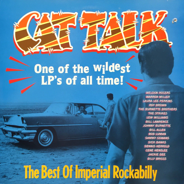 Various – Cat Talk - The Best Of Imperial Rockabilly / UK / ปกมีจุดเหลือง / แผ่นสวย