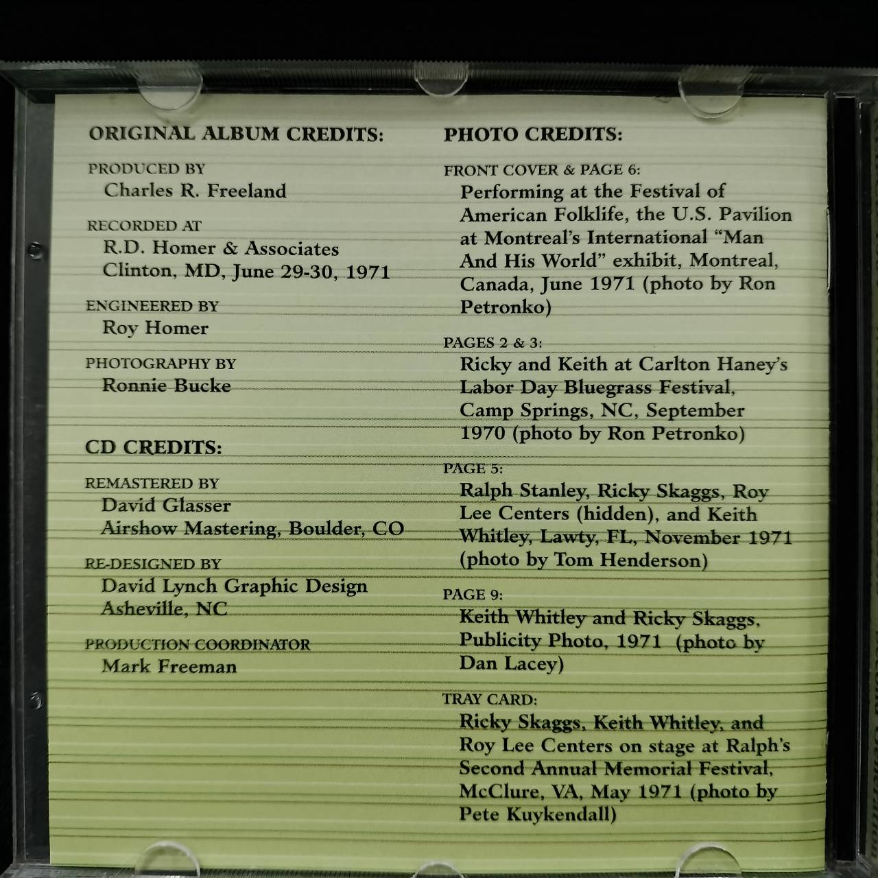 Keith Whitley & Ricky Skaggs – Second Generation / USA / แผ่นสวย