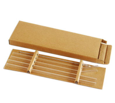 หลอด,หลอดแก้ว