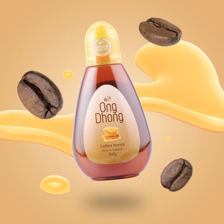 อองตอง น้ำผึ้งดอกกาแฟ 500 g. Ong Dhong Coffee Flower Honey 500 g. (05-9285)