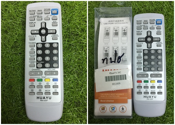รีโมท TV จอแก้ว และ รีโมท LED TV