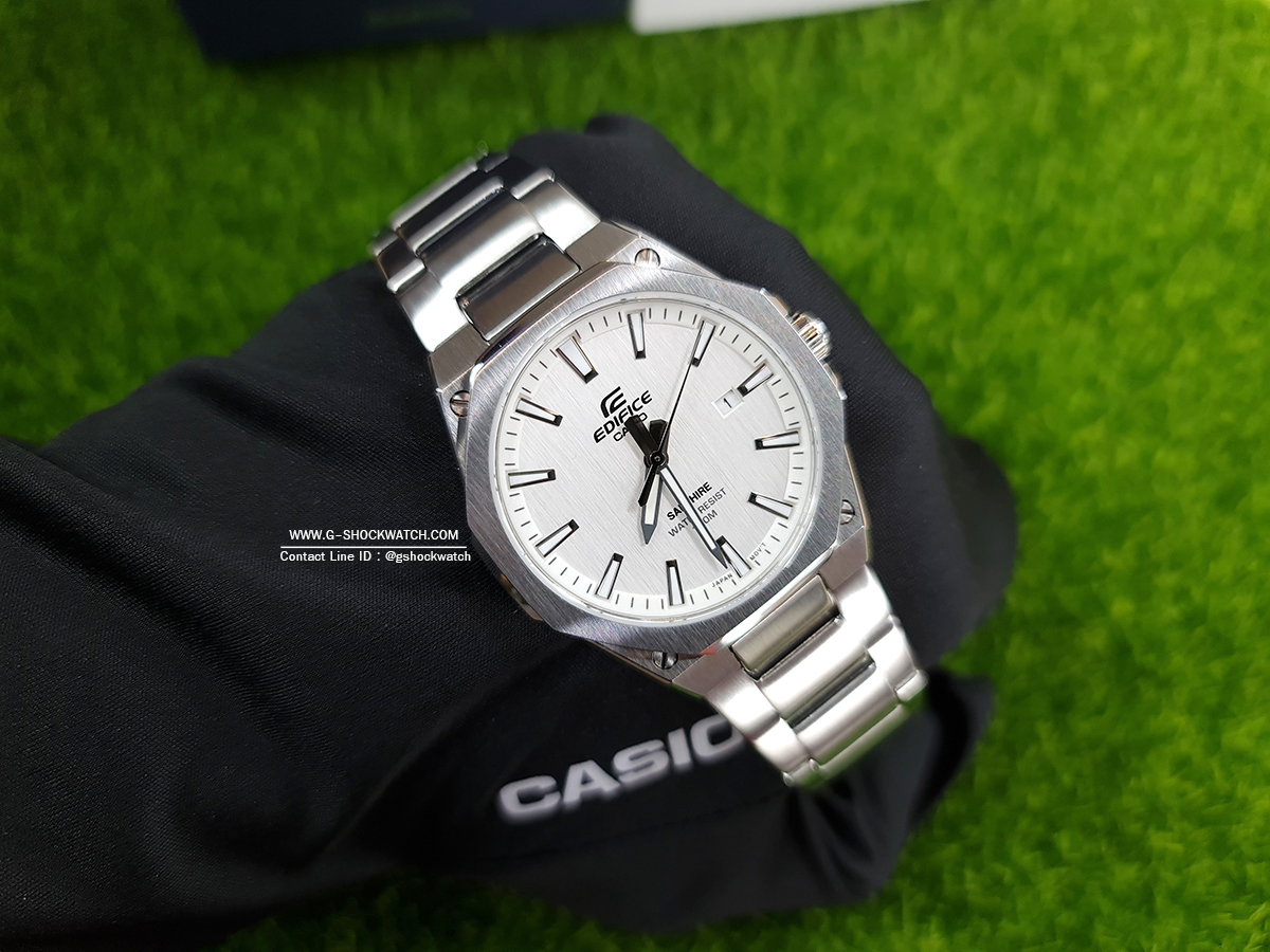 CASIO EDIFICE นาฬิกาข้อมือ นาฬิกากันน้ำ นาฬิกาของแท้ ประกันศูนย์ CMG 1 ปี รุ่น EFR-S108D-7A
