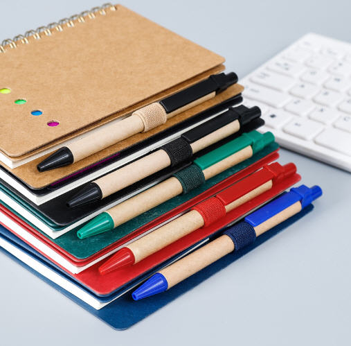 สมุดโน้ต,สมุดโน้ตรักษาสิ่งแวดล้อม,สกรีนโลโก้,สมุดโน้ตโพสอิท