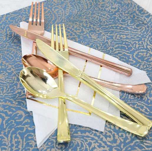 ช้อนส้อมมีด,ช้อนส้อมมีดพลาสติก,ใช้แล้วทิ้ง