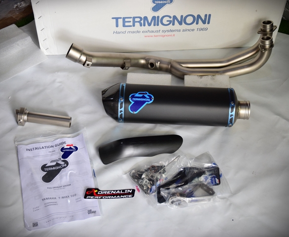 ท่อ Termignoni black titanium สำหรับ Tmax 560 (For Exhibition only)