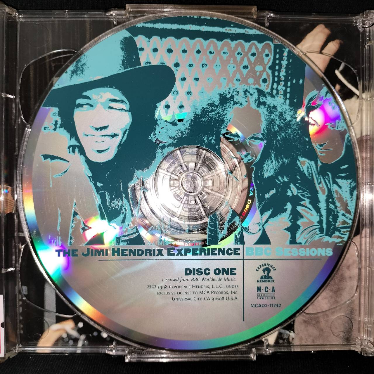 The Jimi Hendrix Experience – BBC Sessions / USA / ปกมีจุดเหลือง / 2CD / แผ่นดี
