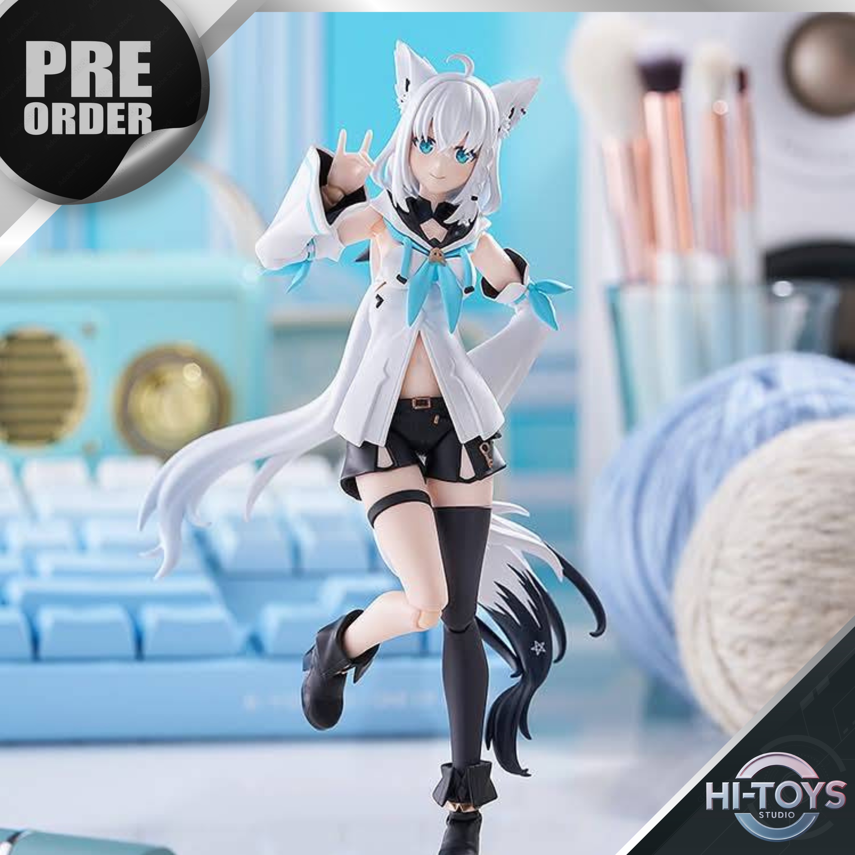 [2-11-2025] PRE ORDER - 𝗠𝗮𝘅 𝗙𝗮𝗰𝘁𝗼𝗿𝘆 - figma Shirakami Fubuki