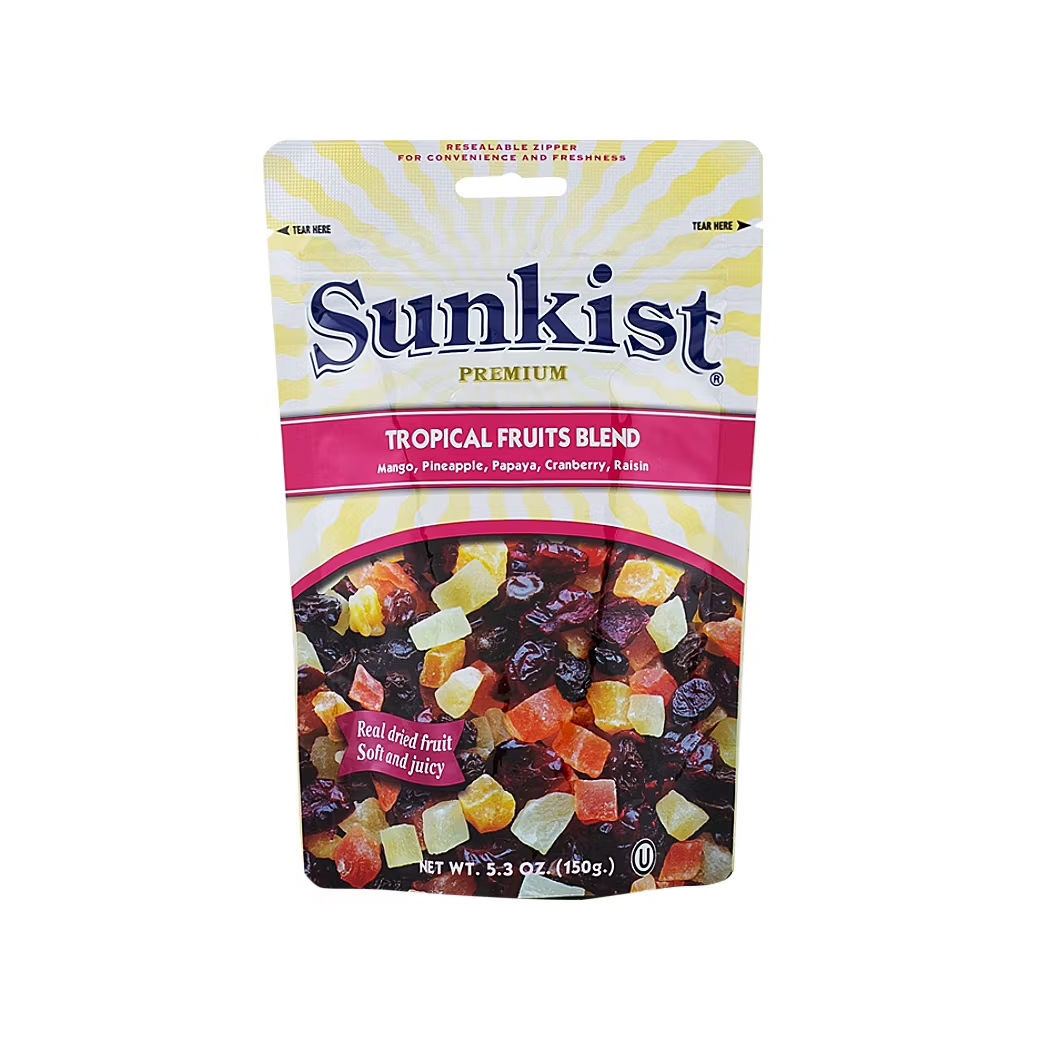Sunkist Tropical Fruits Blend 150 g. ซันคิส พรีเมียม ทรอปิคอลฟร๊ตเบลนด์ 150 g. (05-8615)