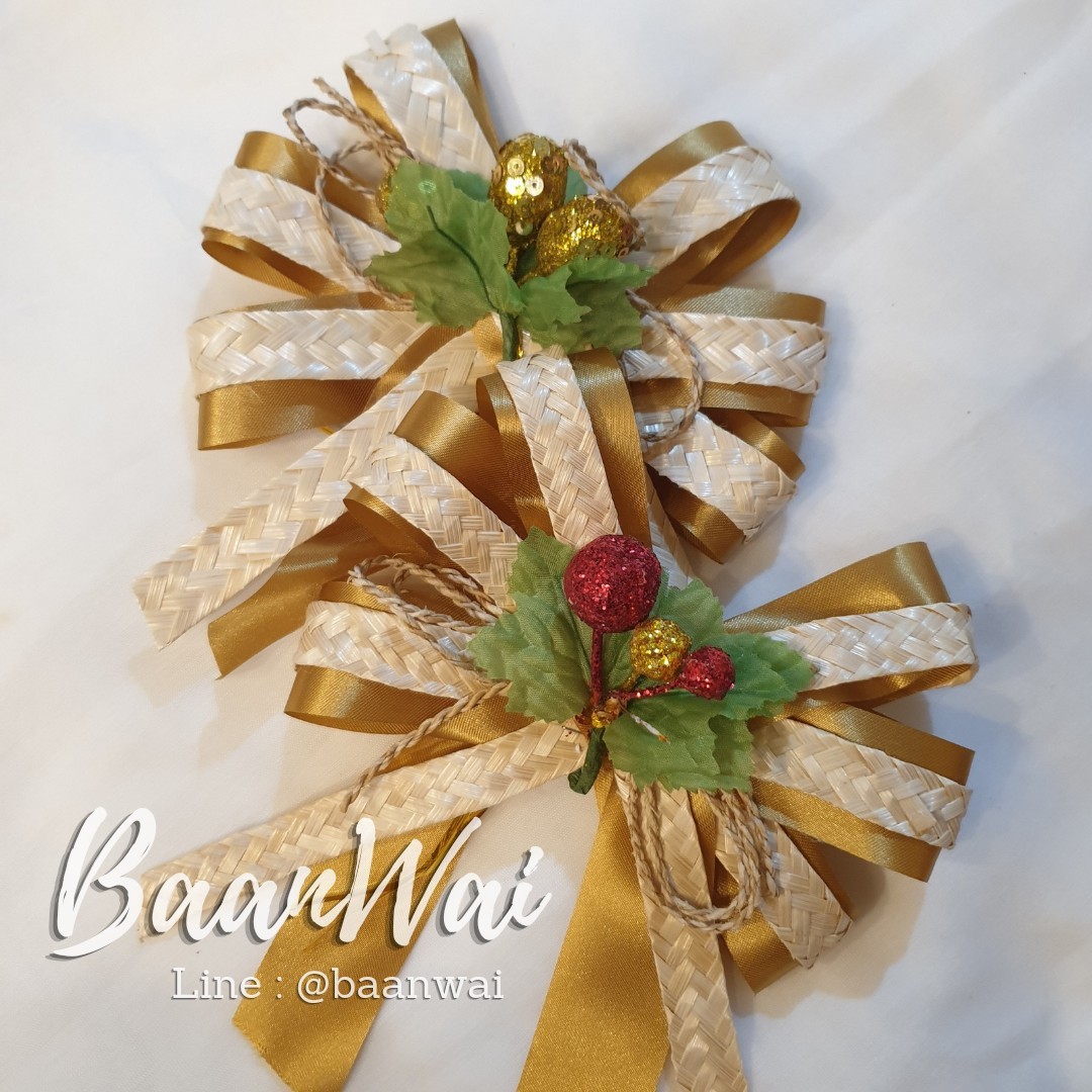 โบว์ตอก โบว์-ขนาดกลาง โบว์ติดของขวัญ