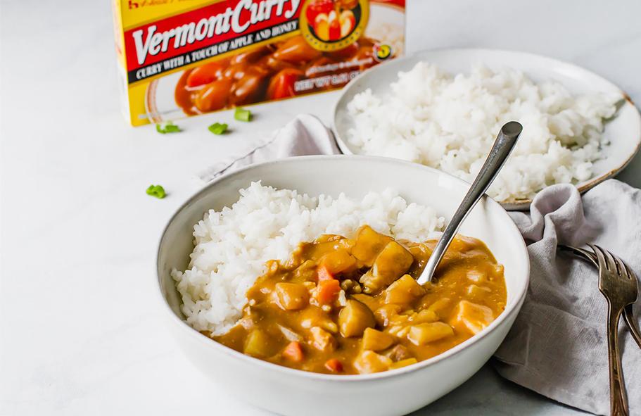 Vermont House Curry Mild เครื่องแกงกะหรี่ญี่ปุ่นชนิดเผ็ดน้อย 115 g. (05-4144)