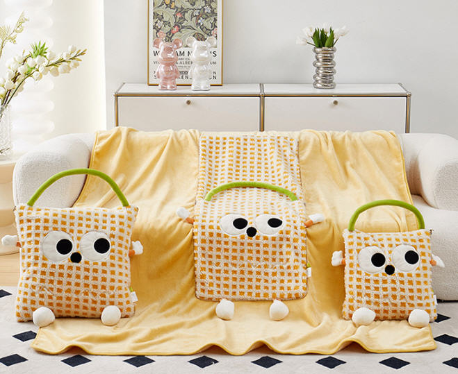 หมอนผ้าห่ม,หมอนผ้าห่มตุ๊กตา,หมอนตุ๊กตาผ้าห่ม,ขนาด40*40cm,ขนาด50*50cm
