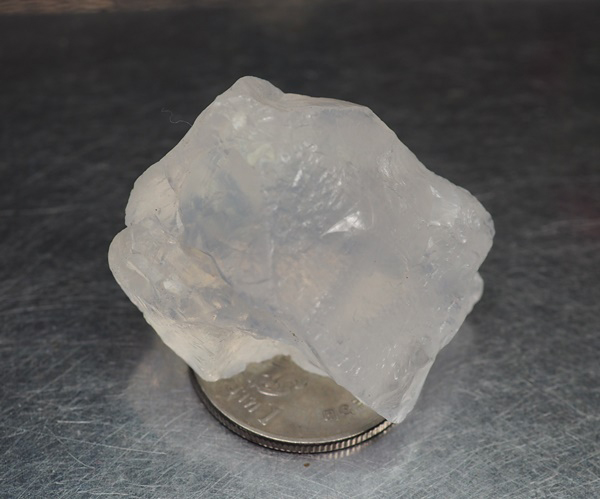 ก้อนดิบควอตซ์ขาว (White Quartz) 77.65 กะรัต
