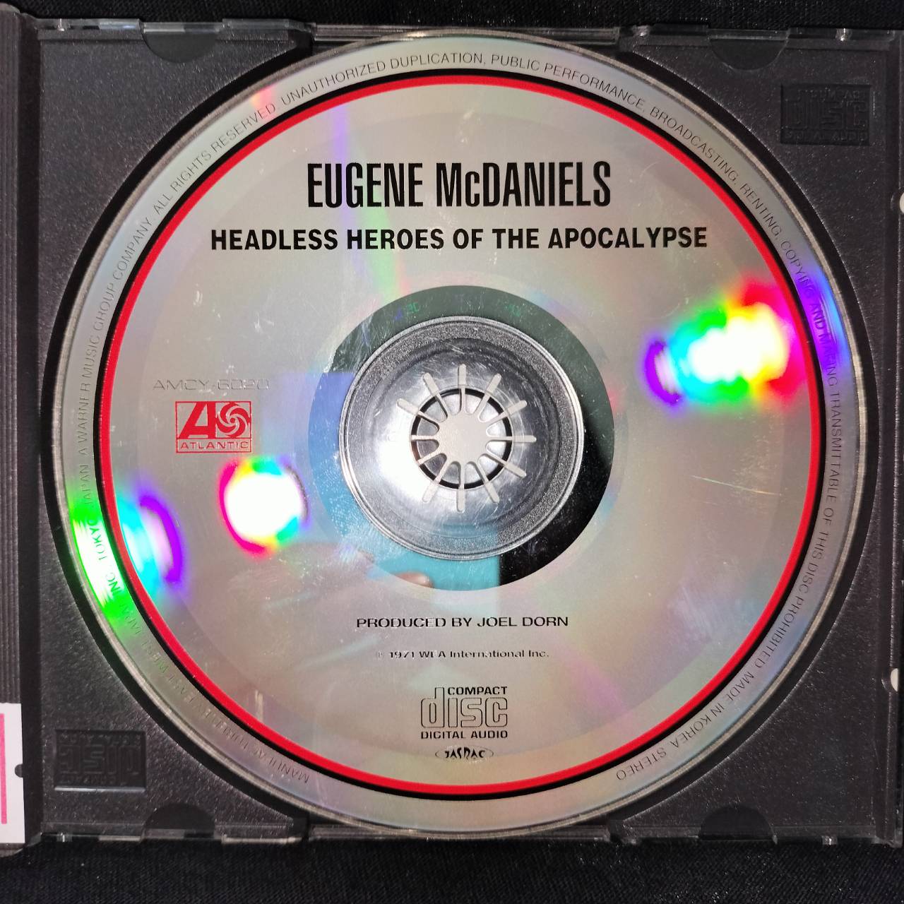 Eugene McDaniels – Headless Heroes Of The Apocalypse / USA / ฝากล่องแตก / แผ่นเป็นรอย