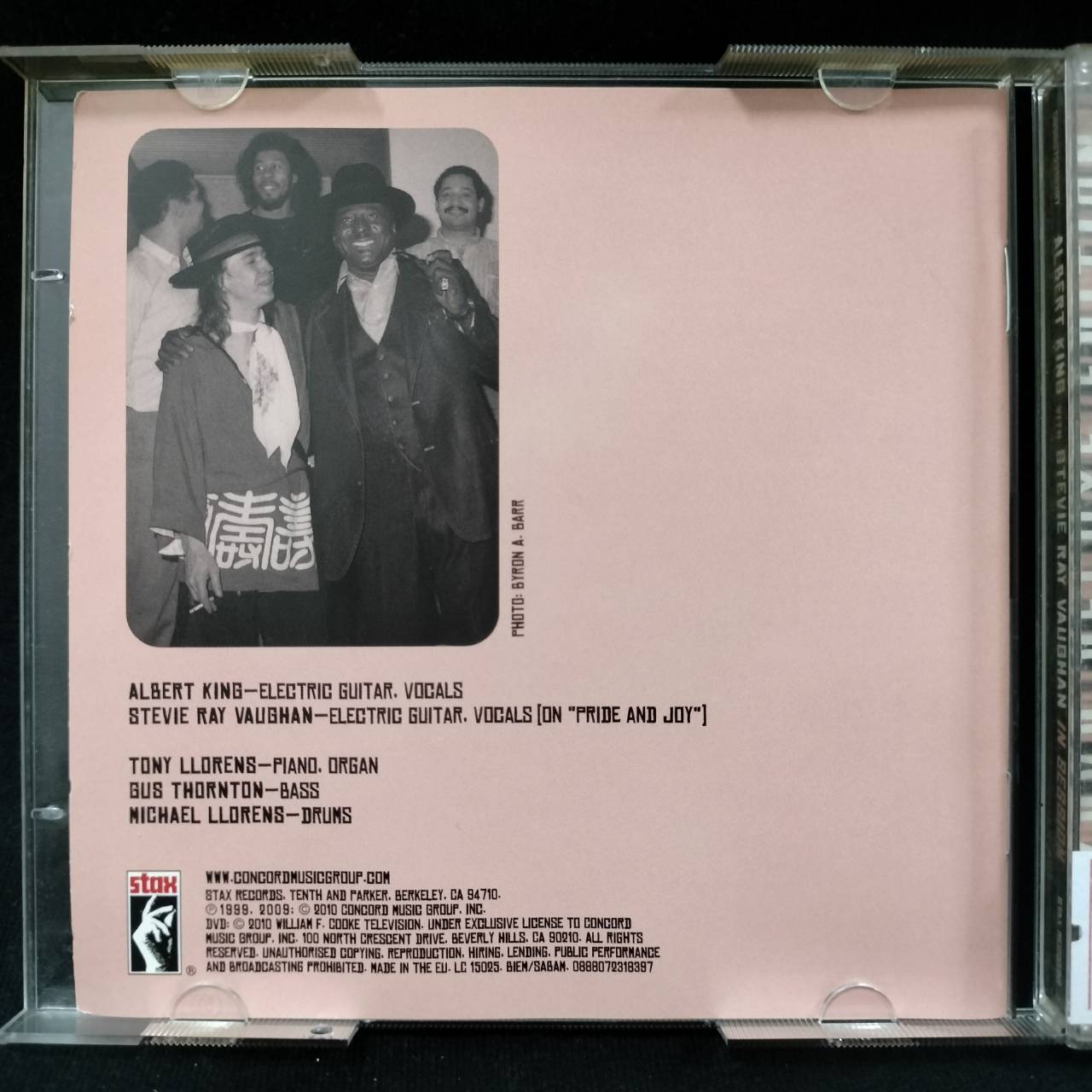 Albert King With Stevie Ray Vaughan – In Session… / EU / CD+DVD / แผ่นดี