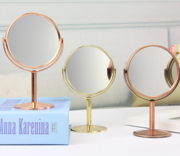 กระจกตั้งโต๊ะได้,กระจกตั้งโต๊ะขนาด14*9cm