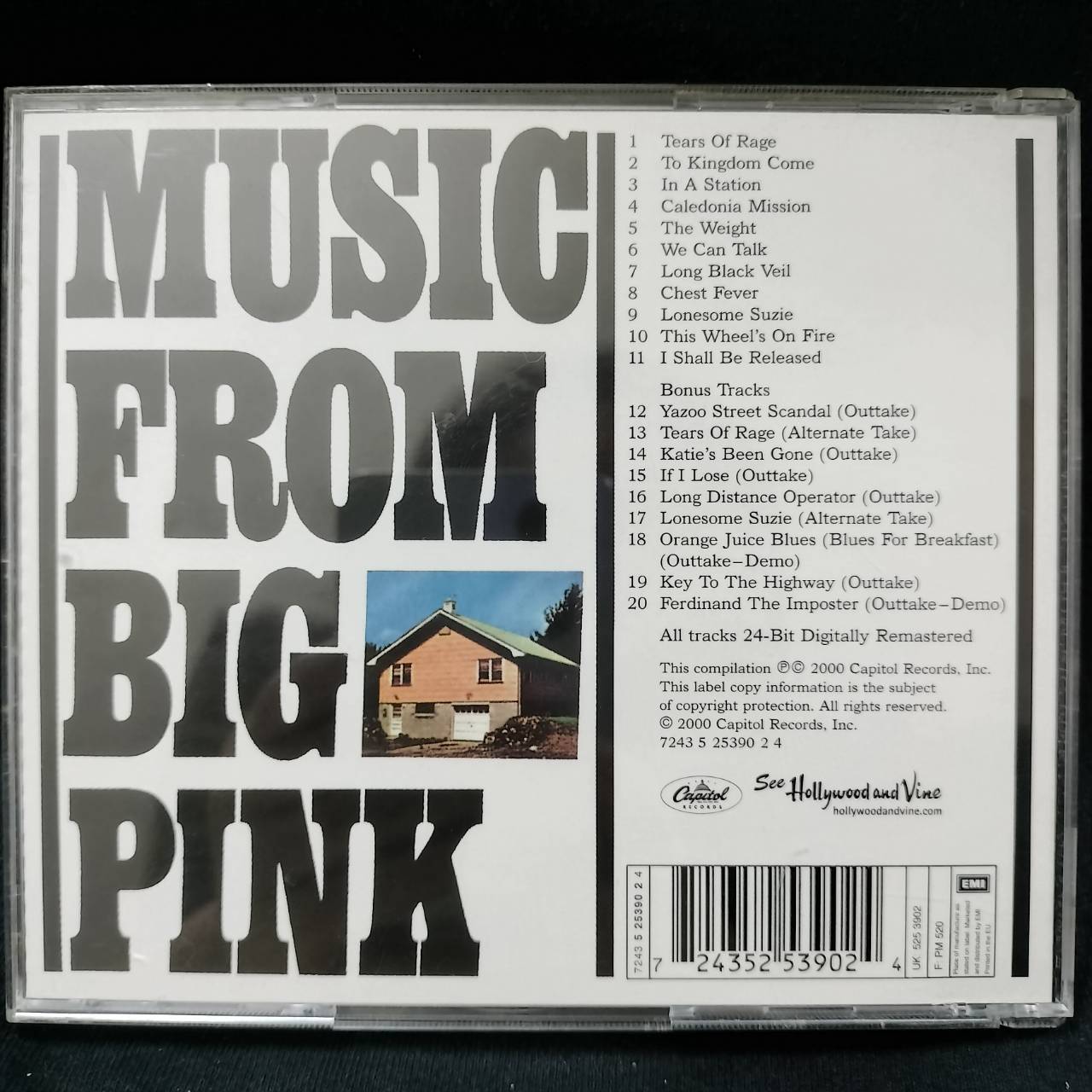 The Band – Music From Big Pink / EU / แผ่นดี