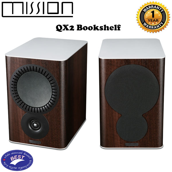 Mission Mission QX-2 Book Shelf (Pair) Walnut