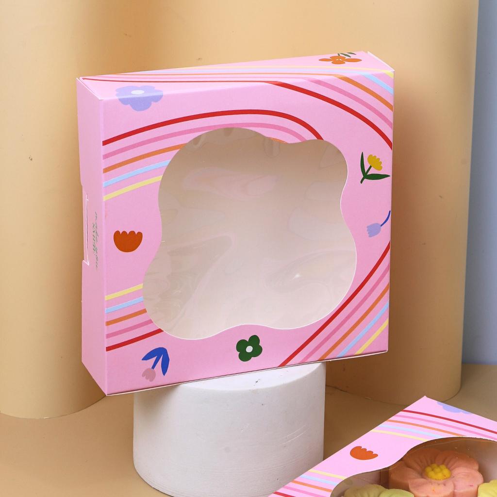 กล่องบราวนี่ ลาย Your Smile 15 x15x 4 cm. (20 ใบ/ห่อ) (09-8236)