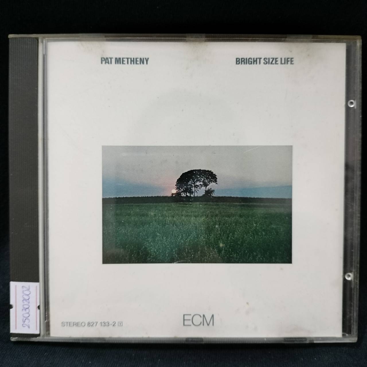 Pat Metheny – Bright Size Life / GERMANY / ค่าย ECM / ปกจุดเหลือง / แผ่นดี