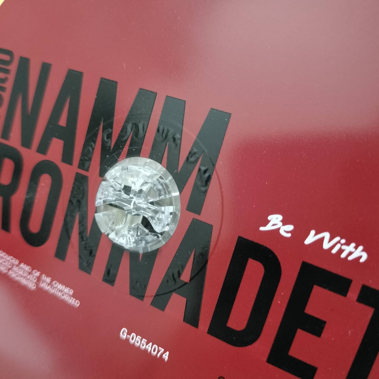 แหนม รณเดช – Be With You / แผ่นฝั่งสกรีนมีตำหนิ / แผ่นดี