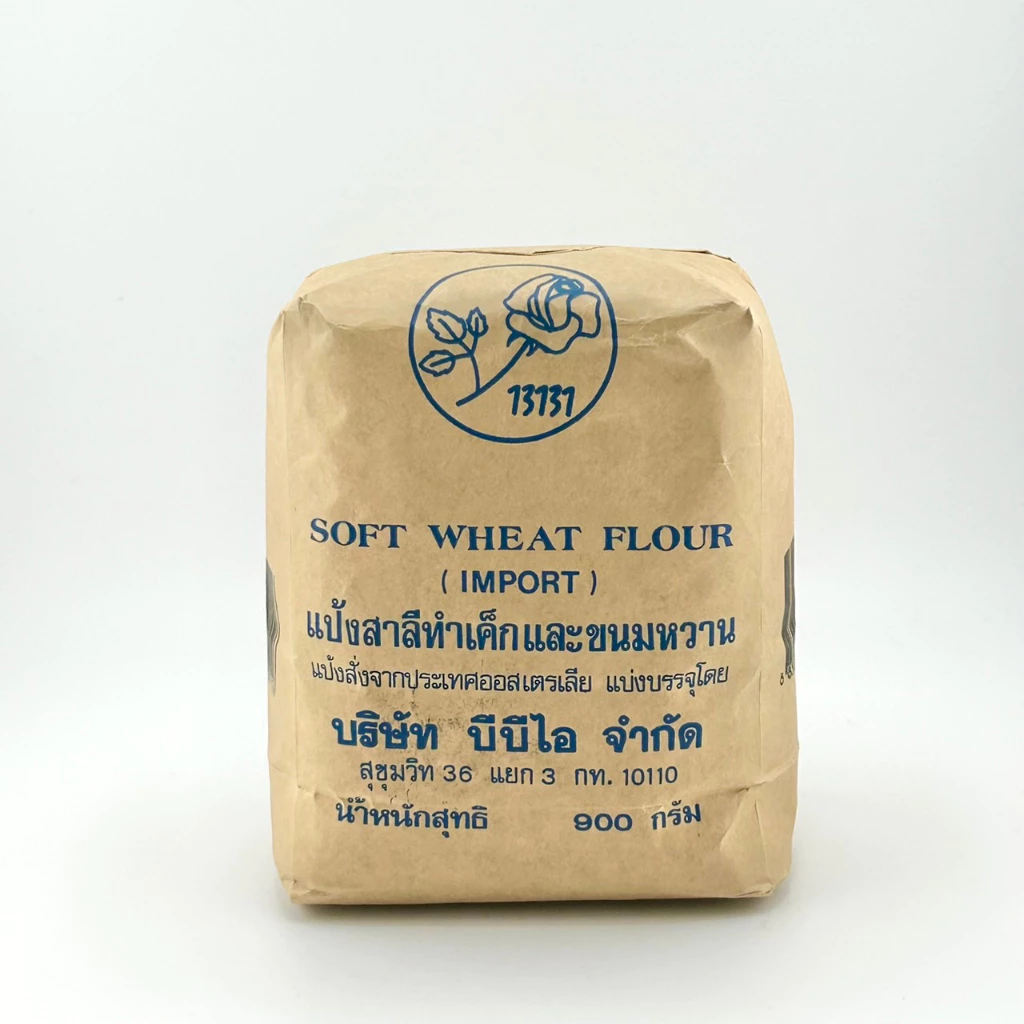 แป้งเค้ก BBI ถุงกระดาษ BBI Cake flour 900 g. (01-8313)