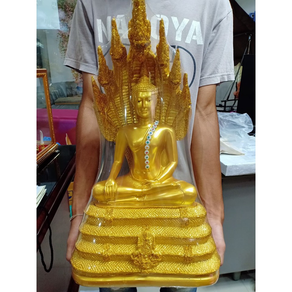 พระนาคปรก องค์ใหญ่ กว้าง11นิ้ว สูง21นิ้ว