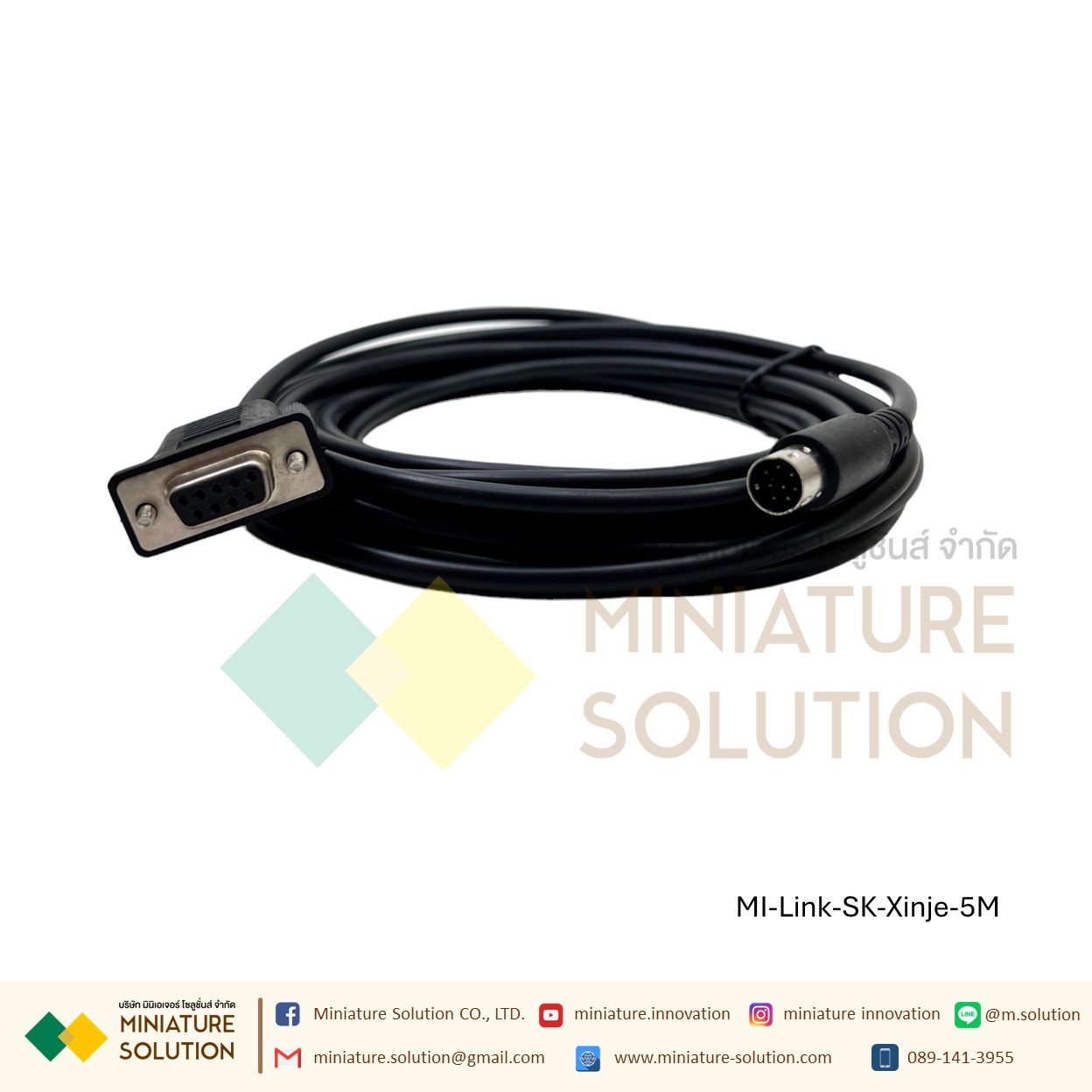 สาย Xinje XC1/XC2/XC3/XC5 Series เขียนโปรแกรมพีแอลซีสาย Xinje RS232ดาวน์โหลดสาย PC-XC PLC programming cable xc series