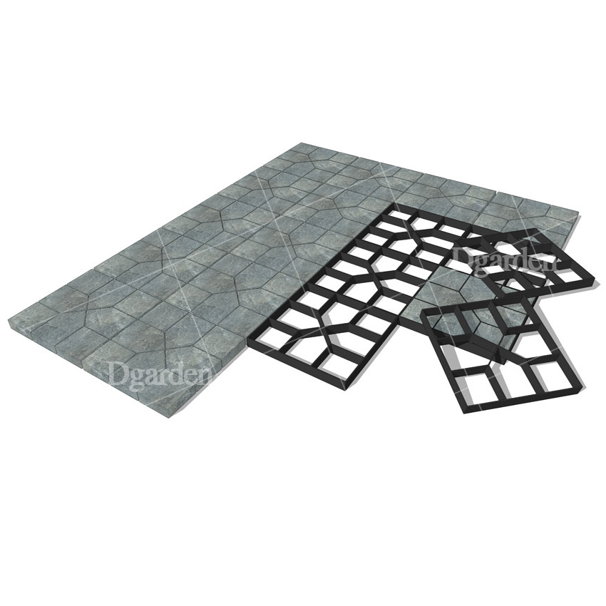 แม่พิมพ์ทางเดิน ลายจีน D7