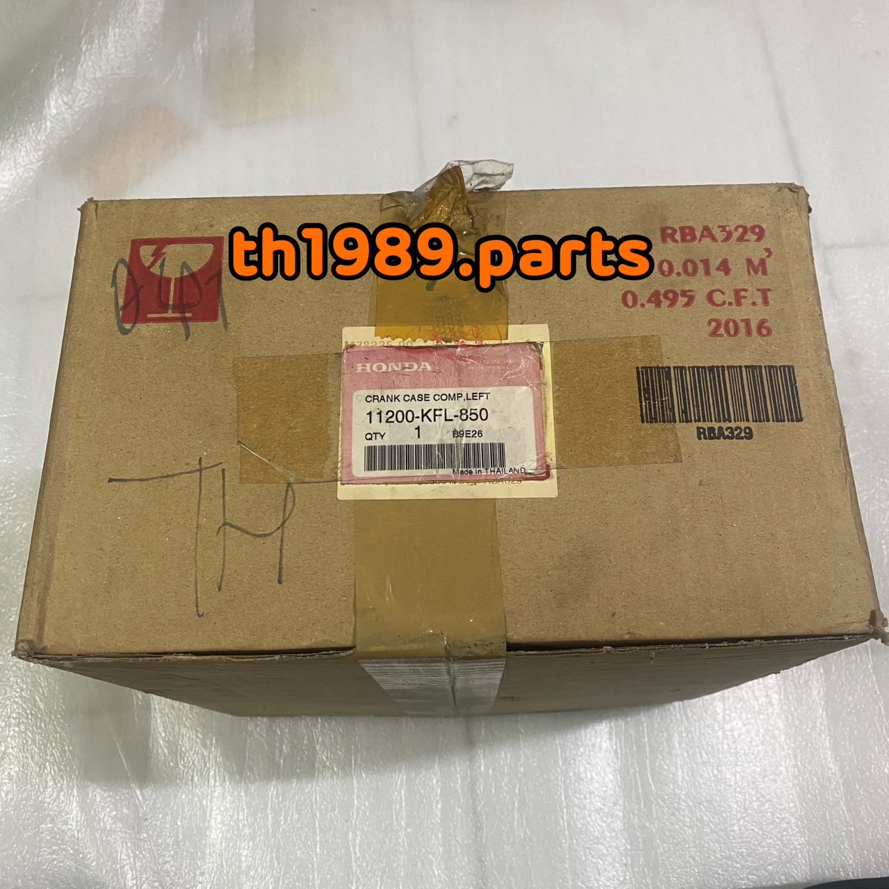 ลดราคาสินค้ามีตำหนิ 11200-KFL-850 แคร้งเครื่องด้านซ้าย อะไหล่แท้ HONDA