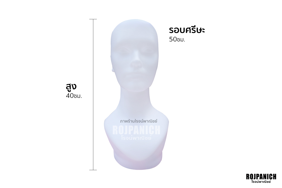 หัวหุ่นพลาสติก