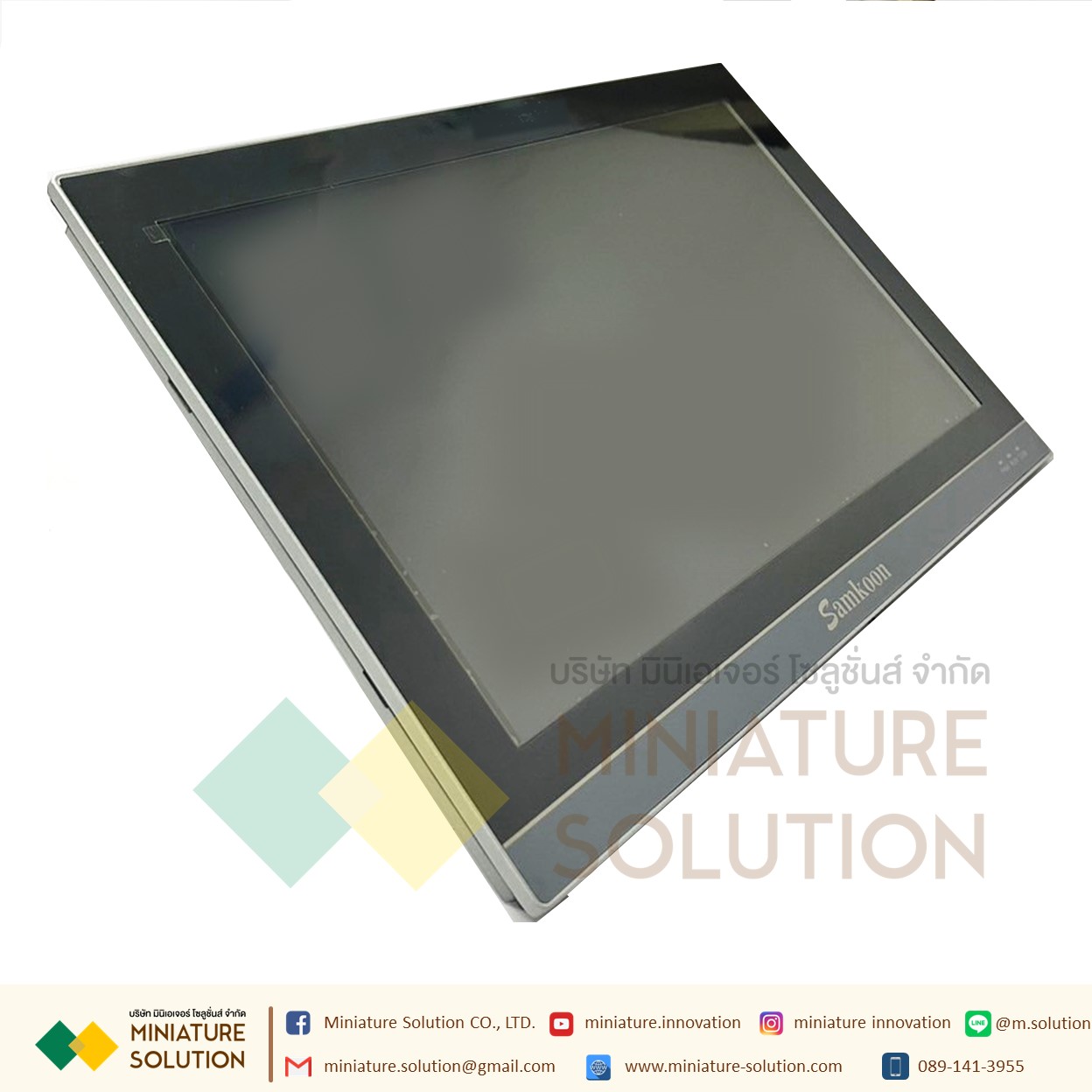SAMKOON SK-156QS HMI 15.6″ HMI Touchscreen 15.6″ นิ้ว พร้อม Ethernet SKTOOL